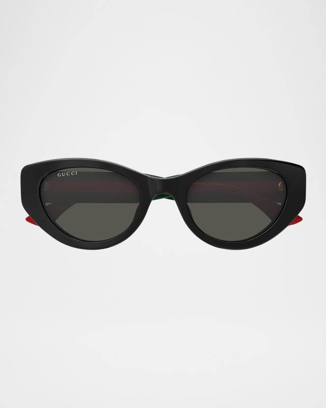 Cat-Eye Recycled Acetate Sunglasses